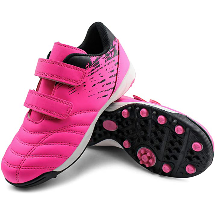 Hot Sale Kids Outdoor Soccer Cleats Comfortable Turf Children Football Soccer Shoes