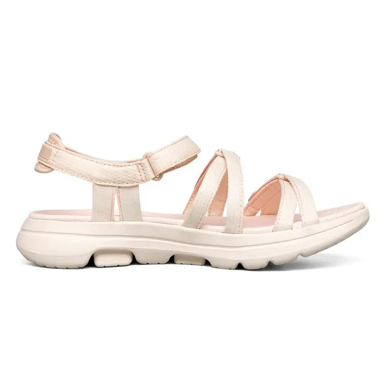 Summer New Arrivals 2021 Fashion Simple Style Custom Lady Pink Rope Sandals For Women